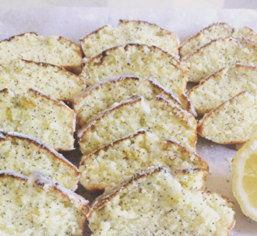 Cake citron et pavot