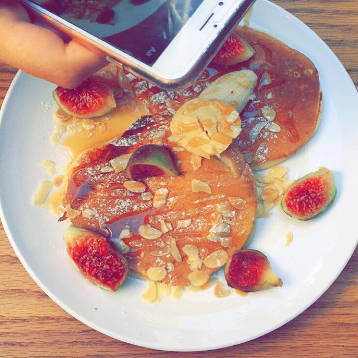 Ricotta pancakes Bondi Coffee Kitchen
