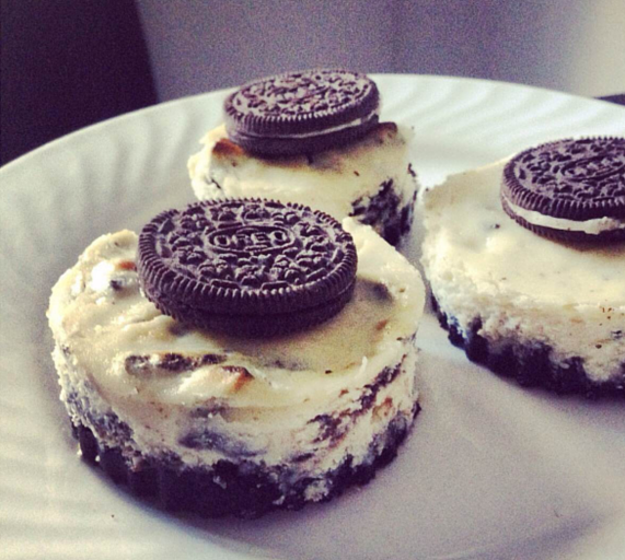 Mini cheesecakes Oreo®