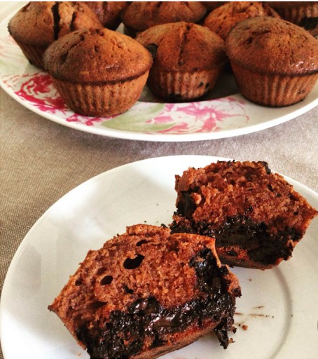 Muffins tout chocolat !