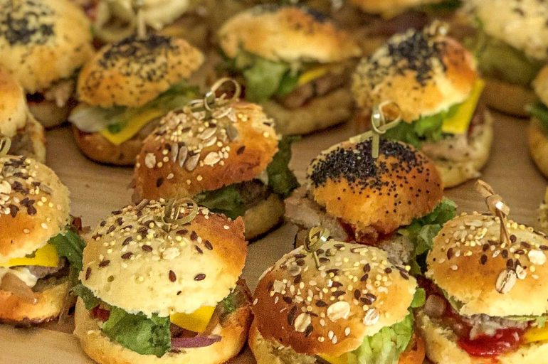 Mini burgers faits maison