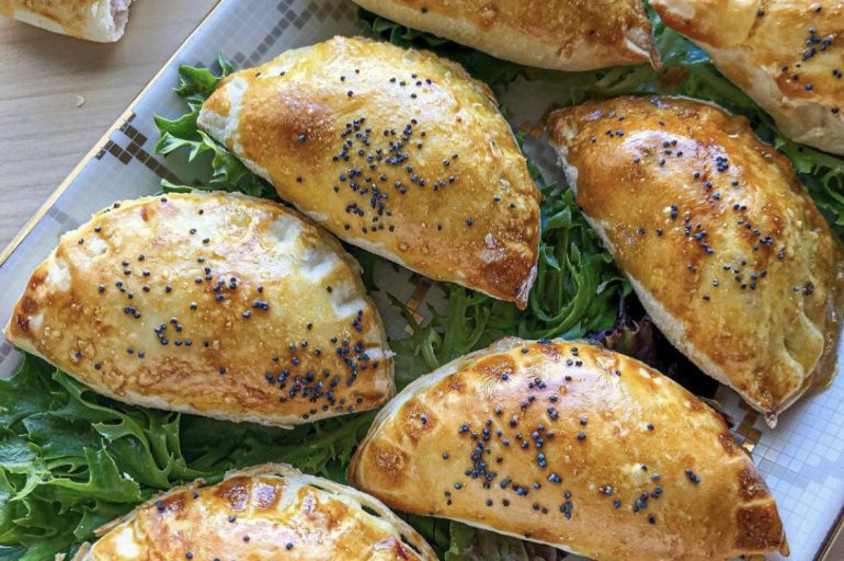 Chaussons aux Crevettes et Poireaux